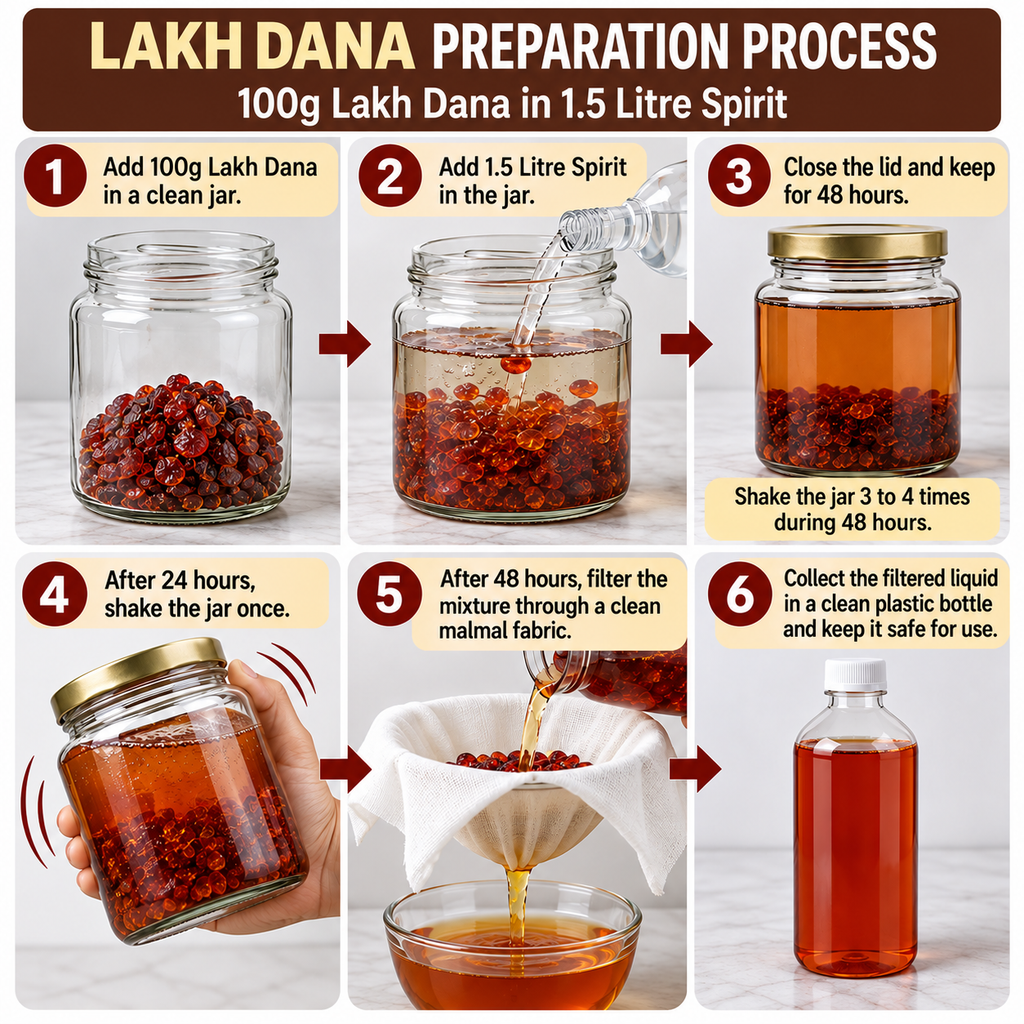 Lakh Dana for Wood & Furniture Polish | Pure Lakh Dana | QSAK360