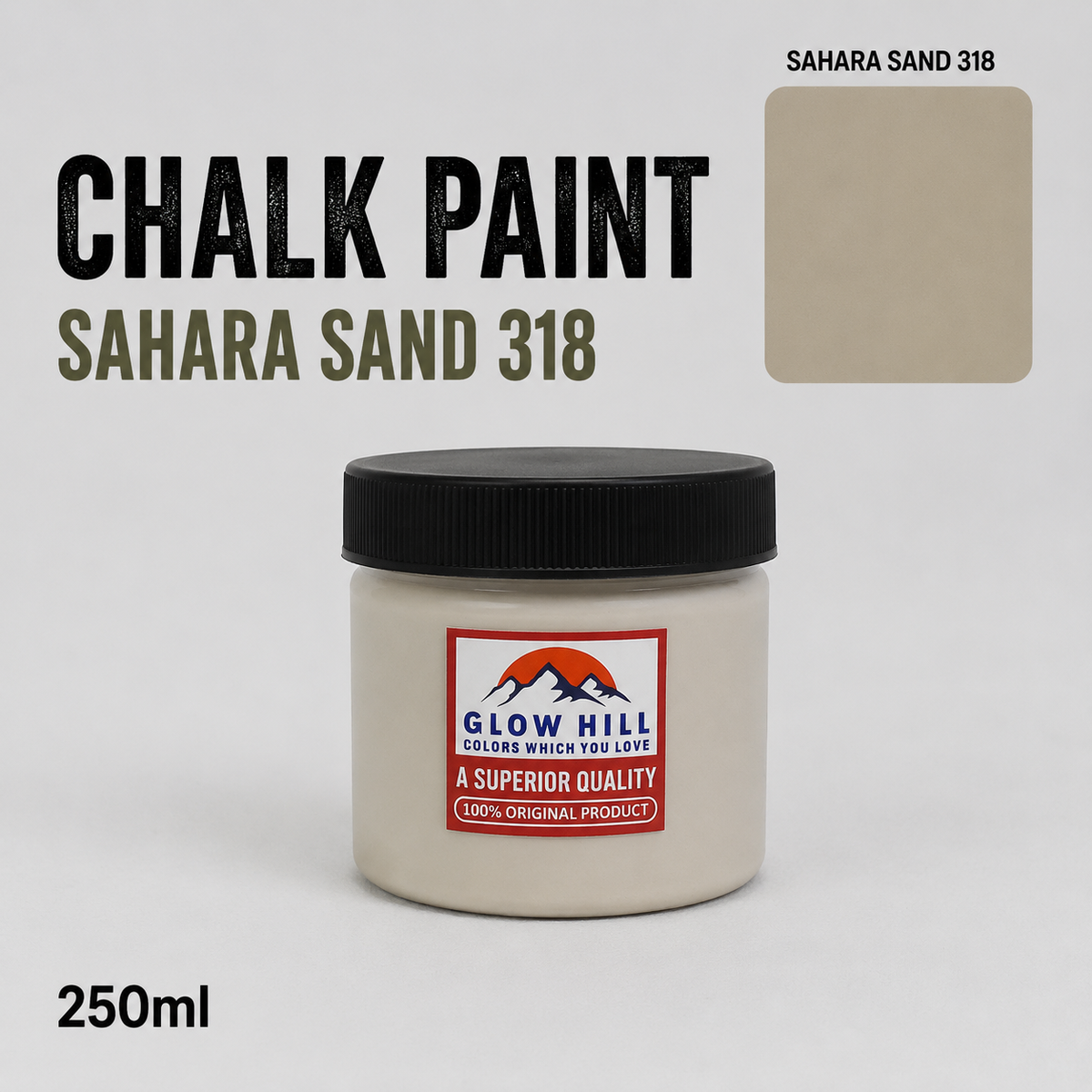 Sahara Sand 318 Chalk Paint for Furniture, Wood, Cabinets & DIY Projects