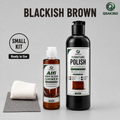 Furniture Polish Blackish Brown Kit with High Gloss Shiner | QSAK360